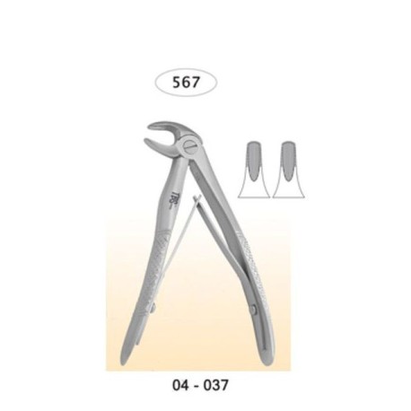 Forceps Infantil 567 P/raices Inferiores