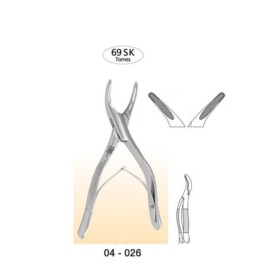 Forceps Infantil 69sk P/raices Sup E Inf