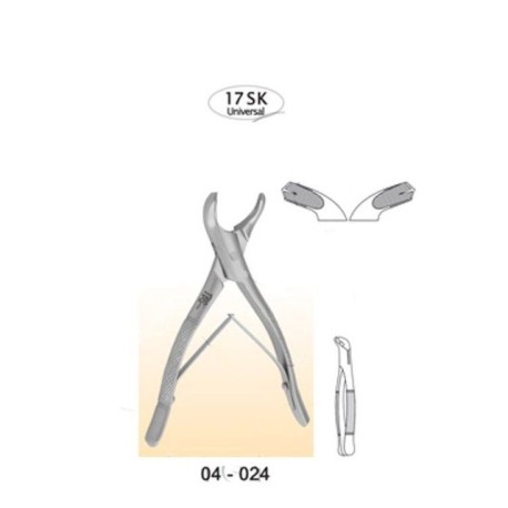 Forceps Infantil 17sk P/molares Inf Univ