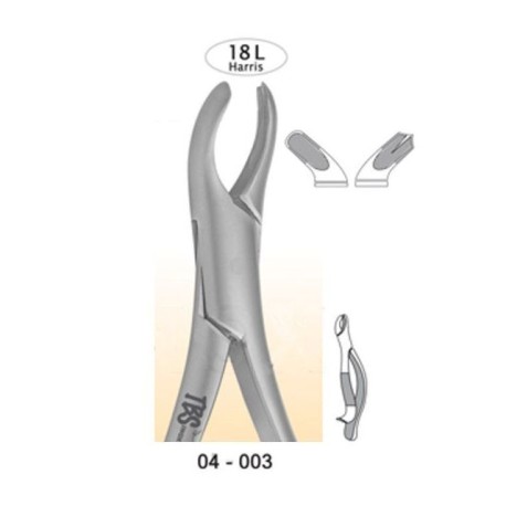 Forceps 18l P/molares Superiores Izq.