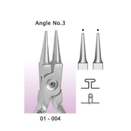 Pinza Angle No 3 Dos Puntas Redondas