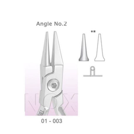 Pinza Angle No 2 Pico Pajaro Larga