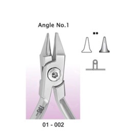 Pinza Angle No 1 Pico Pajaro Corta